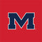 University of Mississippi Ole Miss Logo Red iPhone 7 Folio Case