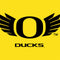 University of Oregon Ducks Yellow Galaxy Buds Live Skin