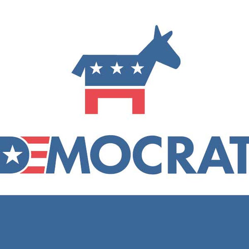 Democrat Blue And Red Surface Book Skin