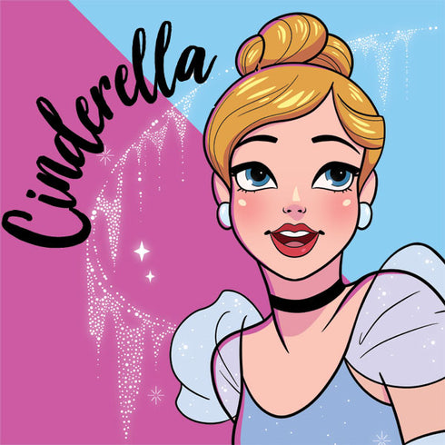 Disney Princess Cinderella Art iPhone 14 Folio Case