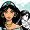 Disney Princess Jasmine Sketch MacBook Skins