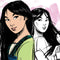Disney Princess Mulan Sketch AirPods Pro 2nd Gen Skin