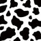Cow Print iPhone 14 Pro Folio Case