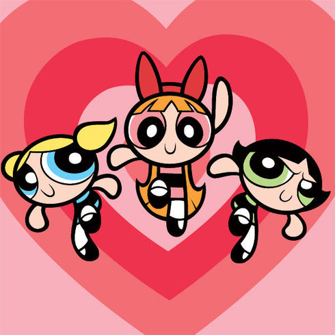 Cartoon Network Powerpuff Girls Hearts iPhone 15 Skin