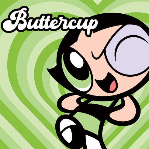 Cartoon Network Powerpuff Girls Buttercup Green Hearts iPhone 13 Folio Case
