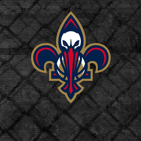 NBA New Orleans Pelicans Dark Rust Galaxy Book 12in Skin