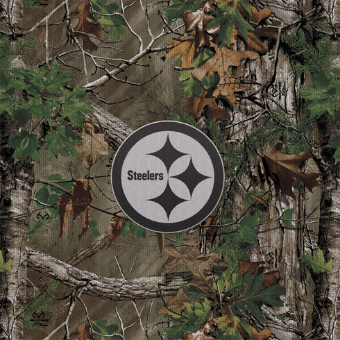 NFL Pittsburgh Steelers Realtree Xtra Green Camo iPhone 15 Skin