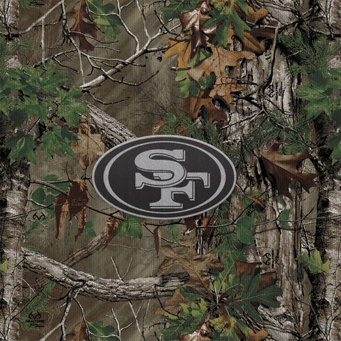 NFL San Francisco 49ers Realtree Xtra Green Camo Amazon Echo Buds Skin