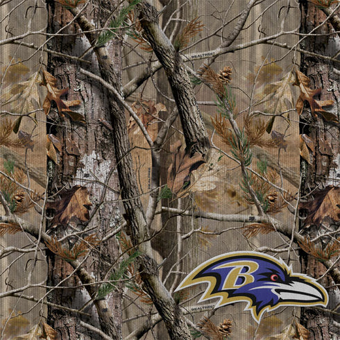 NFL Baltimore Ravens Realtree AP Camo Steam Deck Handheld Gaming Computer OLED Skin
