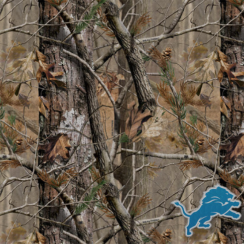NFL Detroit Lions Realtree AP Camo Galaxy Z Flip6 Skin