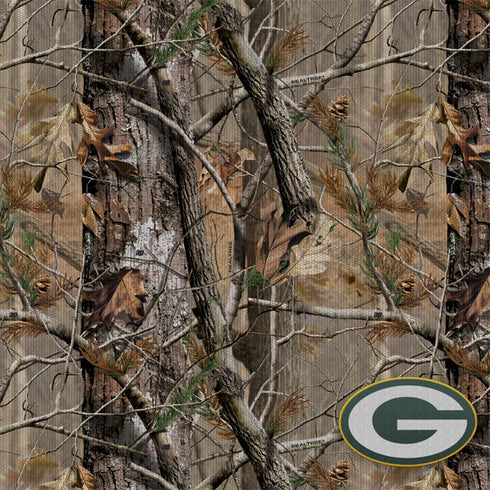 NFL Green Bay Packers Realtree AP Camo Galaxy Z Flip6 Clear Case