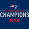 NFL Super Bowl LIII Champions Go Pats Apple Pencil (1st Gen, 2017) Skin