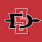 San Diego State University Aztecs Red Logo iPhone 7 Folio Case