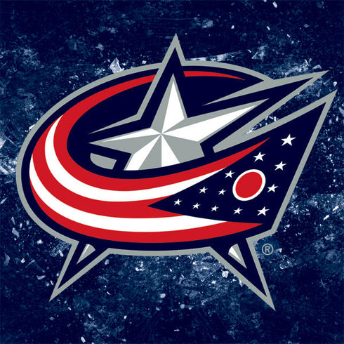 NHL Columbus Blue Jackets Iced Laptop Skins