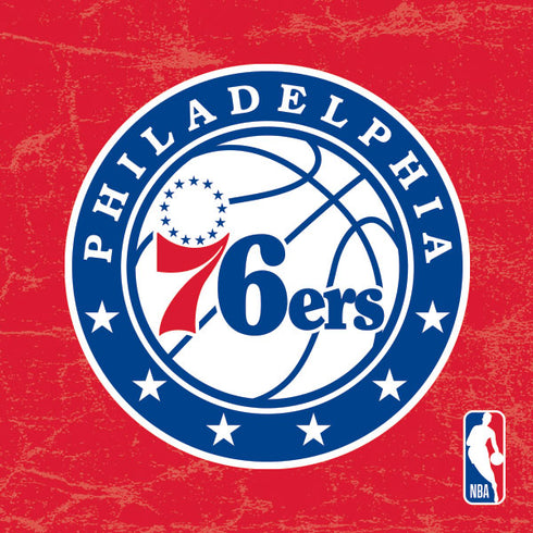 NBA Philadelphia 76ers Distressed Surface Laptop Studio Skin