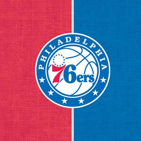 NBA Philadelphia 76ers Canvas Split Amazon Echo Buds Skin