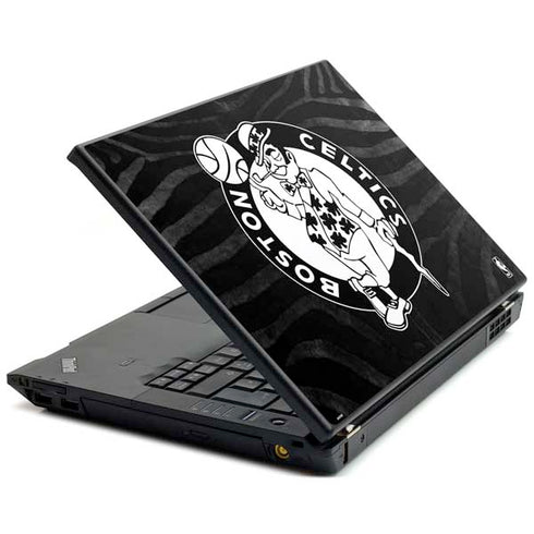 NBA Boston Celtics Black Animal Print Lenovo T420 Skin