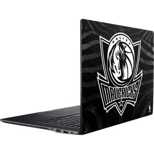 NBA Dallas Mavericks Black Animal Print Ativ Book 9 (15.6in 2014) Skin