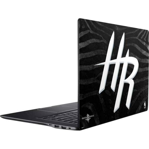 NBA Houston Rockets Black Animal Print Ativ Book 9 (15.6in 2014) Skin