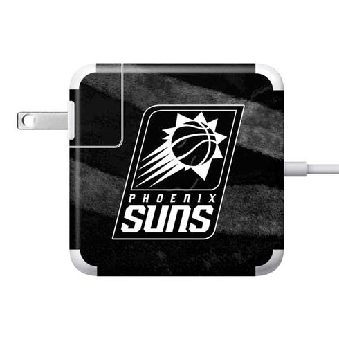 NBA Phoenix Suns Black Animal Print 85W Power Adapter (15 and 17 inch MacBook Pro Charger) Skin