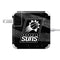NBA Phoenix Suns Black Animal Print 85W Power Adapter (15 and 17 inch MacBook Pro Charger) Skin