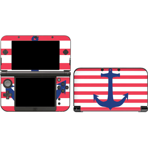 Nautical Stripes Nintendo Skins