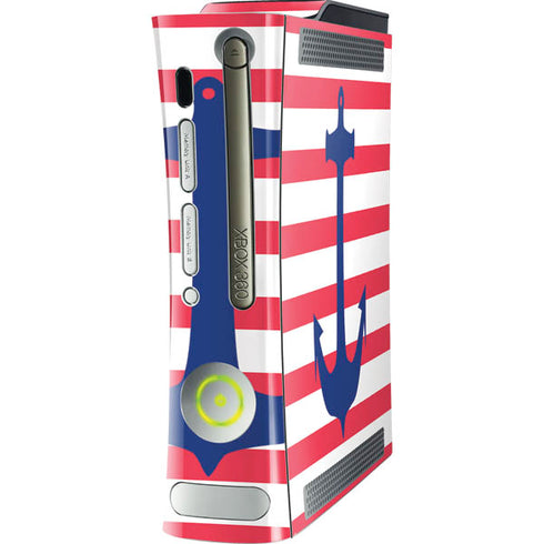Nautical Stripes Xbox 360 (Includes HDD) Skin
