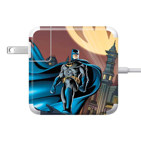 DC Comics Batman in the Sky 85W Power Adapter (15 and 17 inch MacBook Pro Charger) Skin