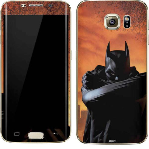 DC Comics Batman Begins Art Galaxy S7 Edge Skin