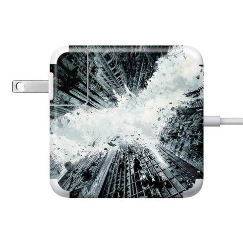 DC Comics Batman Dark Knight Rises Poster 85W Power Adapter (15 and 17 inch MacBook Pro Charger) Skin
