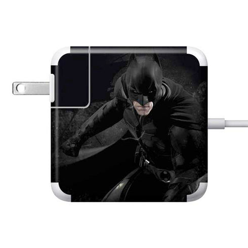 DC Comics Batman in Black 85W Power Adapter (15 and 17 inch MacBook Pro Charger) Skin