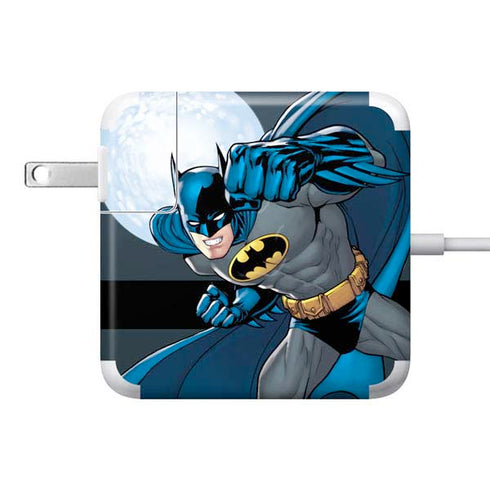 DC Comics Batman Ready for Action 85W Power Adapter (15 and 17 inch MacBook Pro Charger) Skin