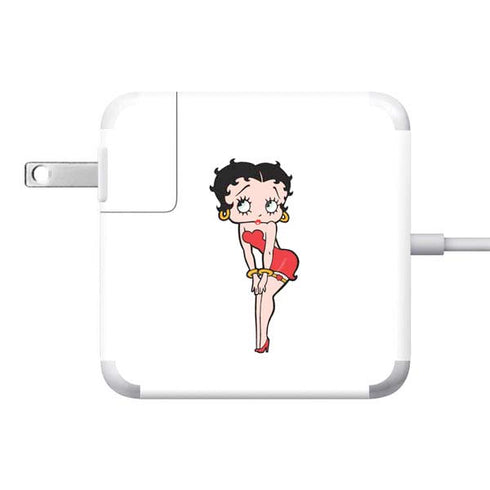 Betty Boop Pose 85W Power Adapter (15 and 17 inch MacBook Pro Charger) Skin