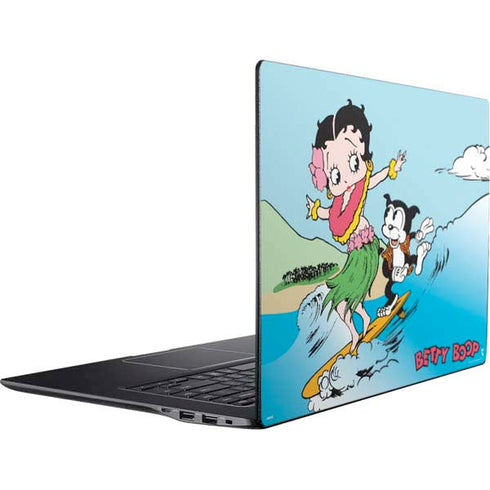 Betty Boop Surfing Ativ Book 9 (15.6in 2014) Skin
