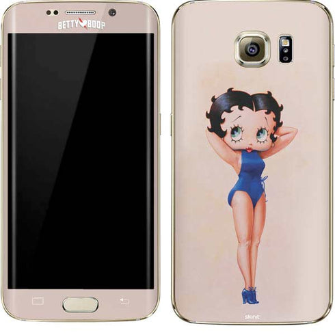Betty Boop Swimsuit Galaxy S7 Edge Skin