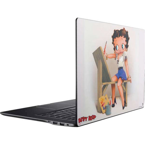 Betty Boop The Artist Ativ Book 9 (15.6in 2014) Skin