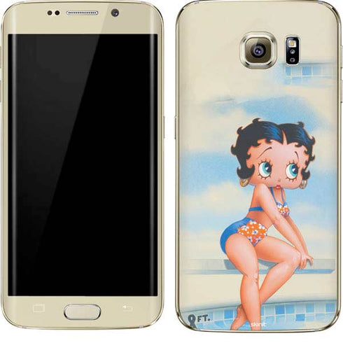 Betty Boop Bikini Galaxy S7 Edge Skin