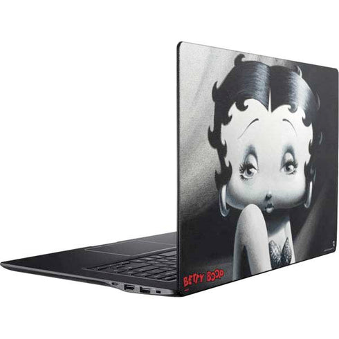 Betty Boop Black and White Ativ Book 9 (15.6in 2014) Skin