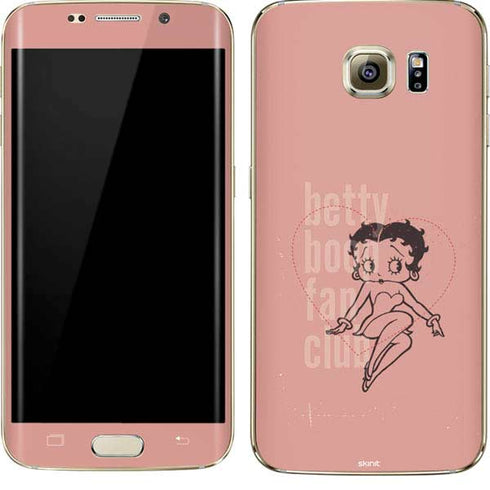 Betty Boop Fan Club Galaxy S7 Edge Skin