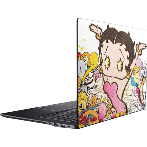 Betty Boop Hands Up Ativ Book 9 (15.6in 2014) Skin