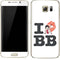 Betty Boop I Love BB Galaxy S7 Edge Skin