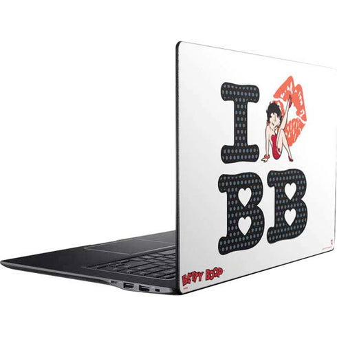 Betty Boop I Love BB Ativ Book 9 (15.6in 2014) Skin