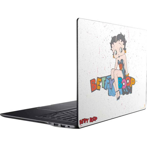 Betty Boop Splatter Ativ Book 9 (15.6in 2014) Skin