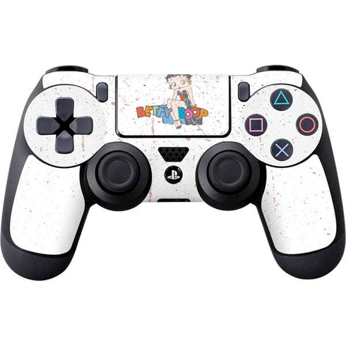 Betty Boop Splatter PlayStation PS4 Skins