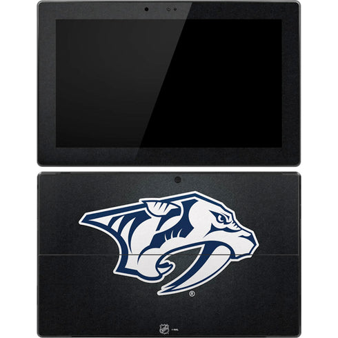 NHL Nashville Predators Black Background Surface Pro Tablet Skin