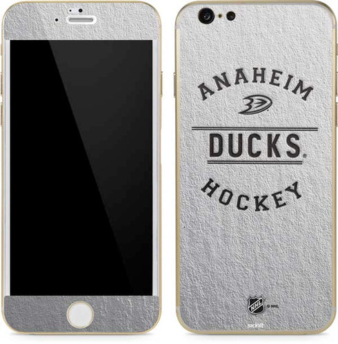 NHL Anaheim Ducks Black Text iPhone 6/6s Skin