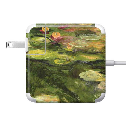 Monet - Waterlilies by Monet 85W Power Adapter (15 and 17 inch MacBook Pro Charger) Skin