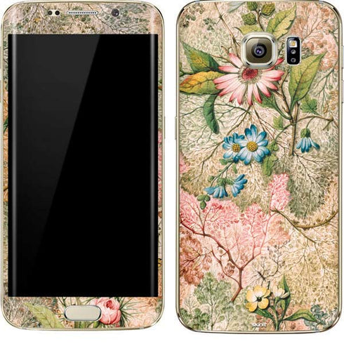 Marbled Paper by William Kilburn Galaxy S7 Edge Skin