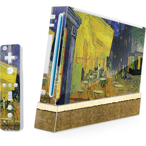 Cafe Terrace at Night by Van Gogh Nintendo Skins