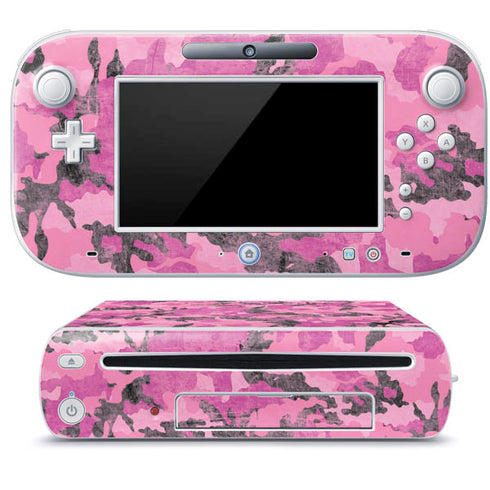 Pink Camouflage Wii U (Console + 1 Controller) Skin